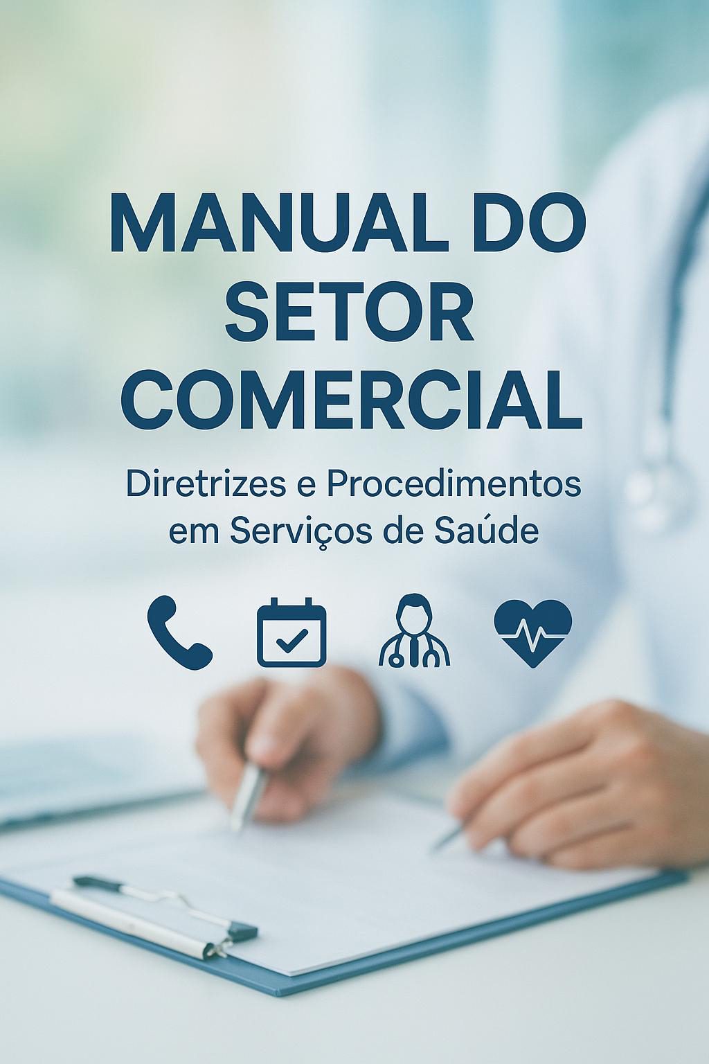 Capa do Manual do Setor Comercial SSG